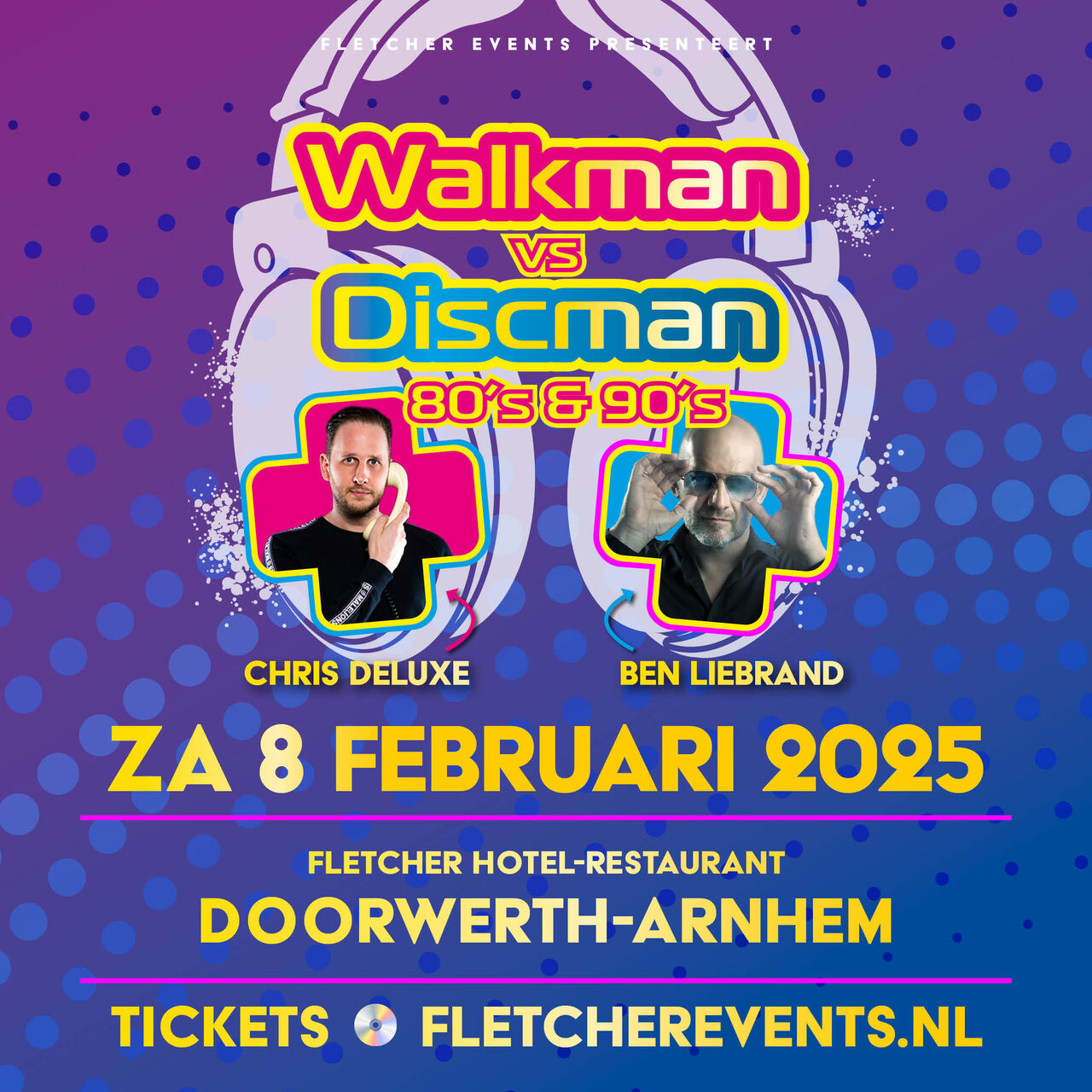 Walkman vs Discman komt naar Doorwerth!